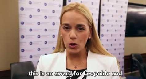 A message of solidarity from Lilian Tintori, wife of Venezuelan political prisoner Leopoldo Lopez