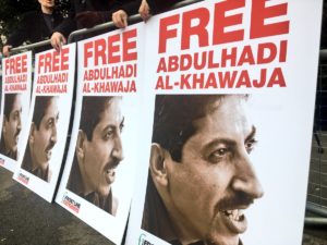 Front Line Defenders protests calls on government of Bahrain to free political prisoner Abdulhadi Al-Khawaja.